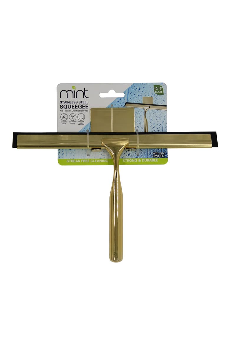 4-Pack Shower Squeegees, Alternate, color, GOLD