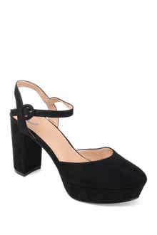 Journee Collection JOURNEE Roslynn Almond Toe Pump
