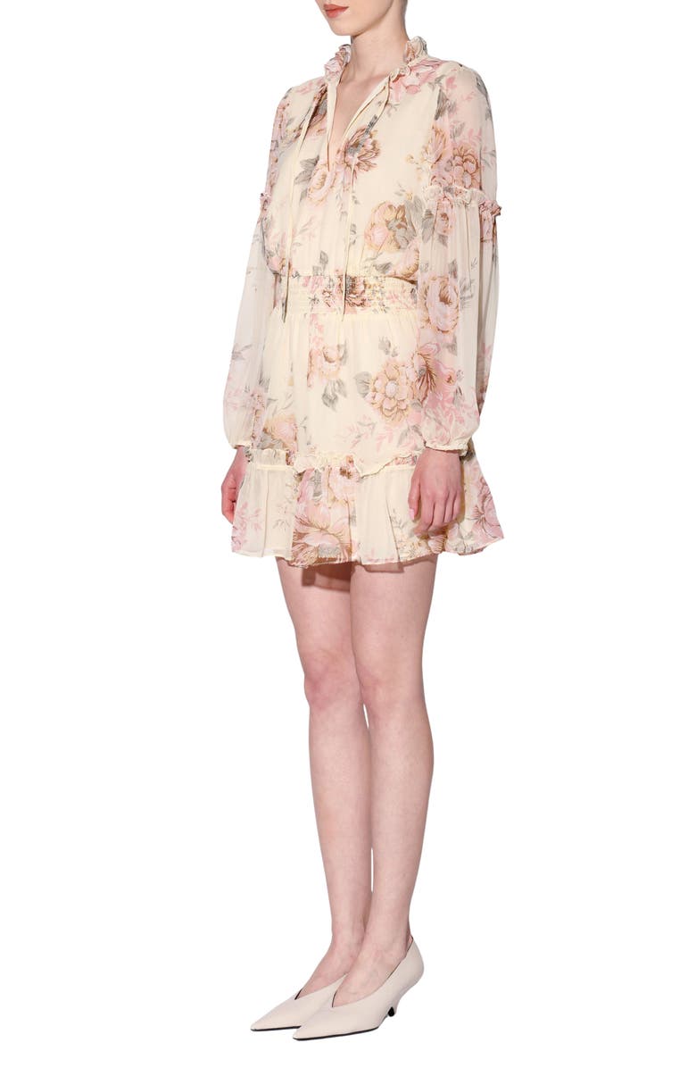 Walter Baker Darlene Long Sleeve Dress, Alternate, color, Desert Rose