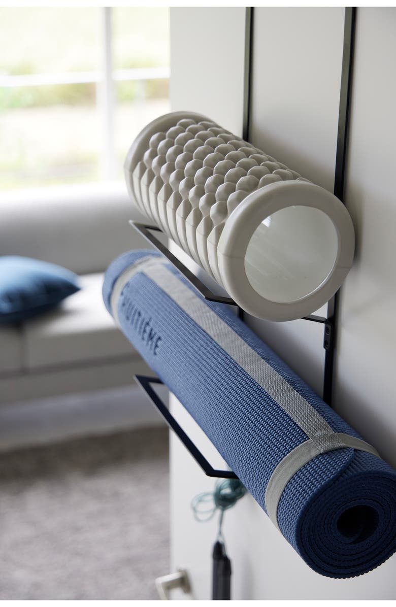 Yamazaki Fitness Equipment Storage Hanger, Alternate, color, Black