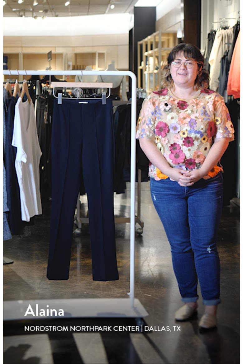 Pull-On Demi Bootcut Ponte Pants video