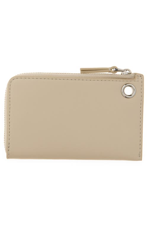 Marc Jacobs Zippered Wallet With Pendant In White