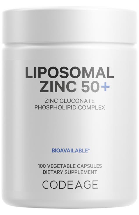 Liposomal Zinc Gluconate 50 mg Mineral Supplement