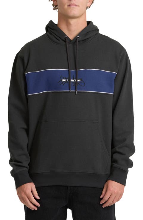 Bad Dog Graphic Stripe Hoodie