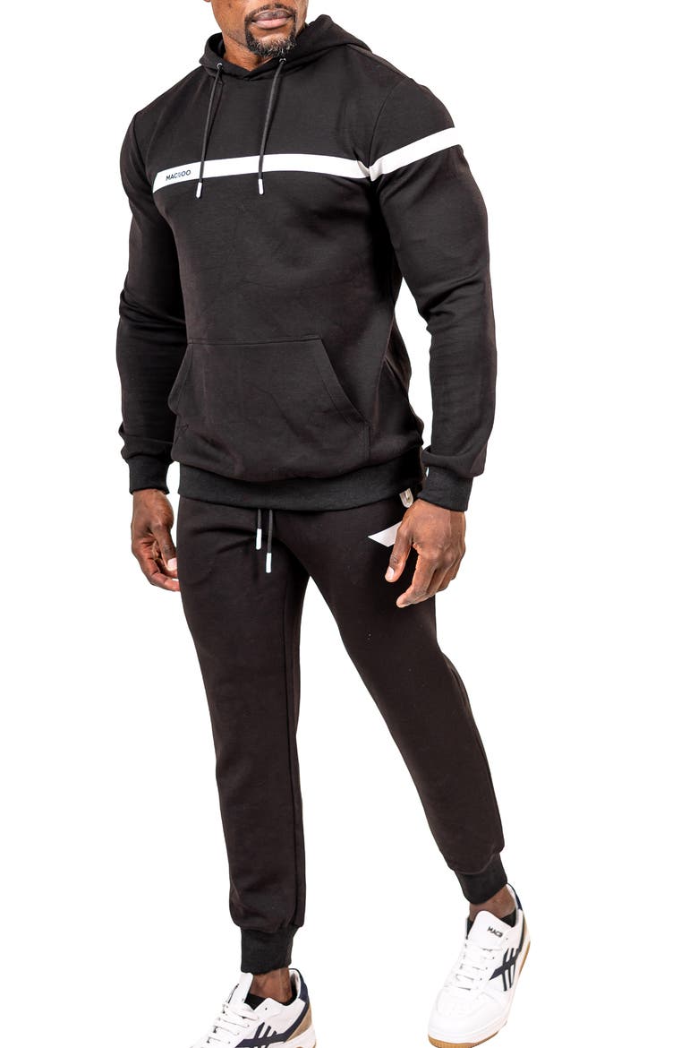 Marthyr Logo Hoodie, Alternate, color, BLACK