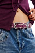 Free People We the Free Sola Studded Leather Belt