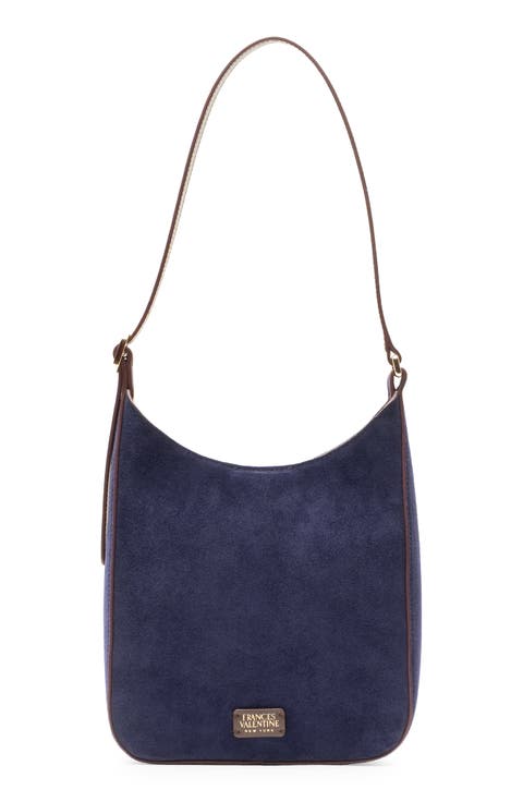 Sadie Suede Shoulder Bag