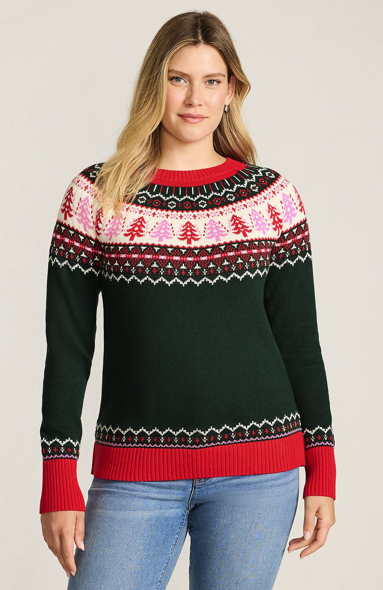 Drifter Jacquard Raglan Crew Neck Sweater - image 5