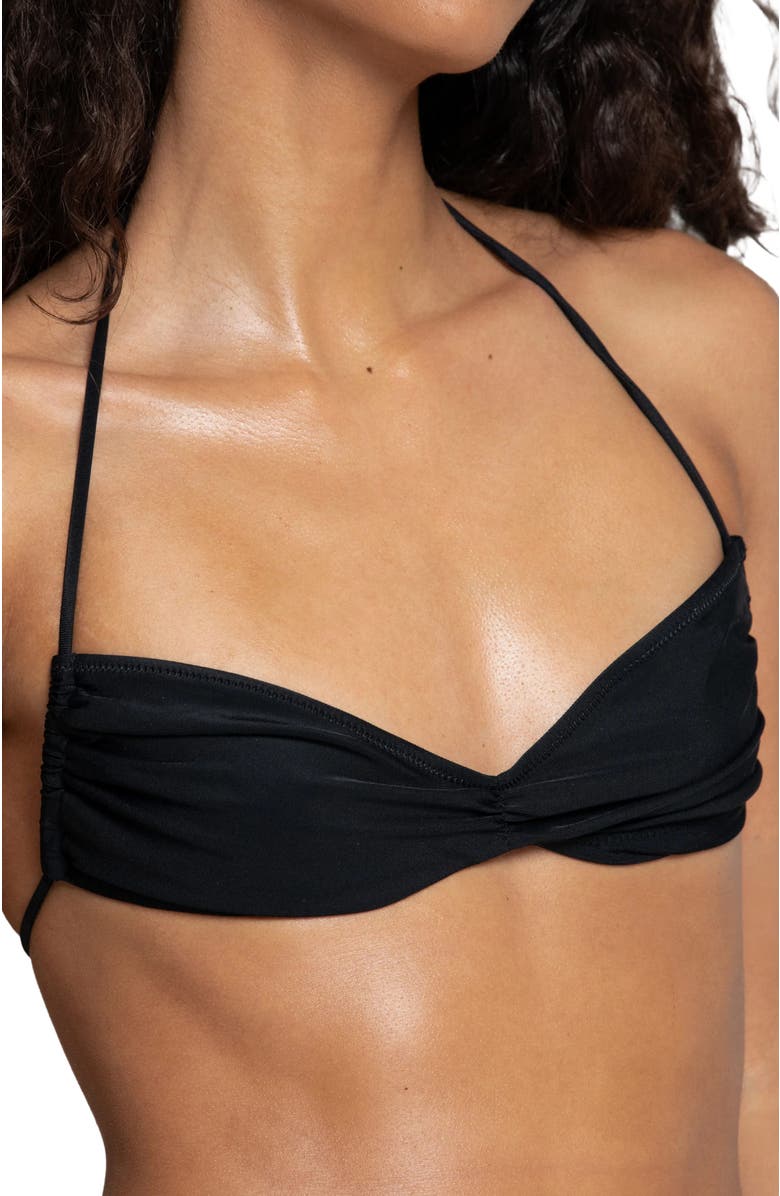 Bright Swimwear Azura Top, Main, color, Black