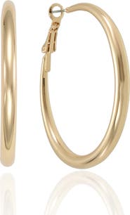 Ettika Classic Large Hoop Earrings