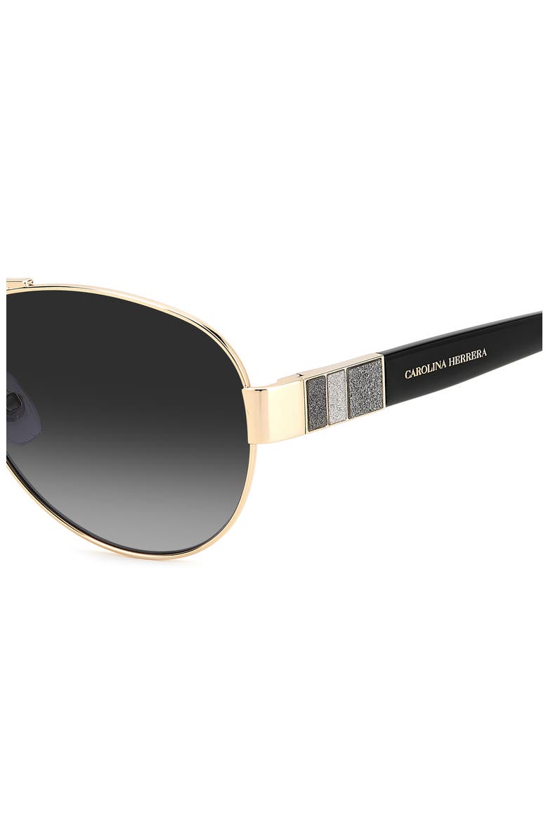 59mm Gradient Aviator Sunglasses, Alternate, color, 0000-9O