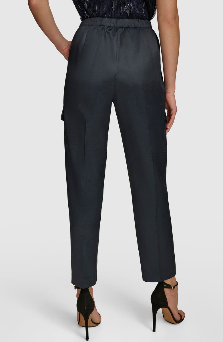 Donna Karan New York Sateen Cargo Pants, Alternate, color, 