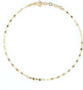 Ember Fine Jewelry <p>14K Gold Mirror Chain Anklet</p>