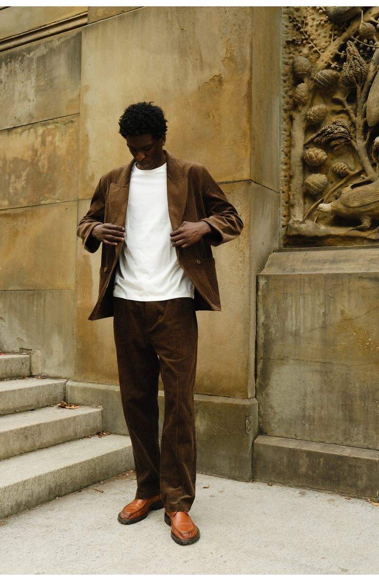 Tombolo Easy-Going Jacket, Alternate, color, Brown