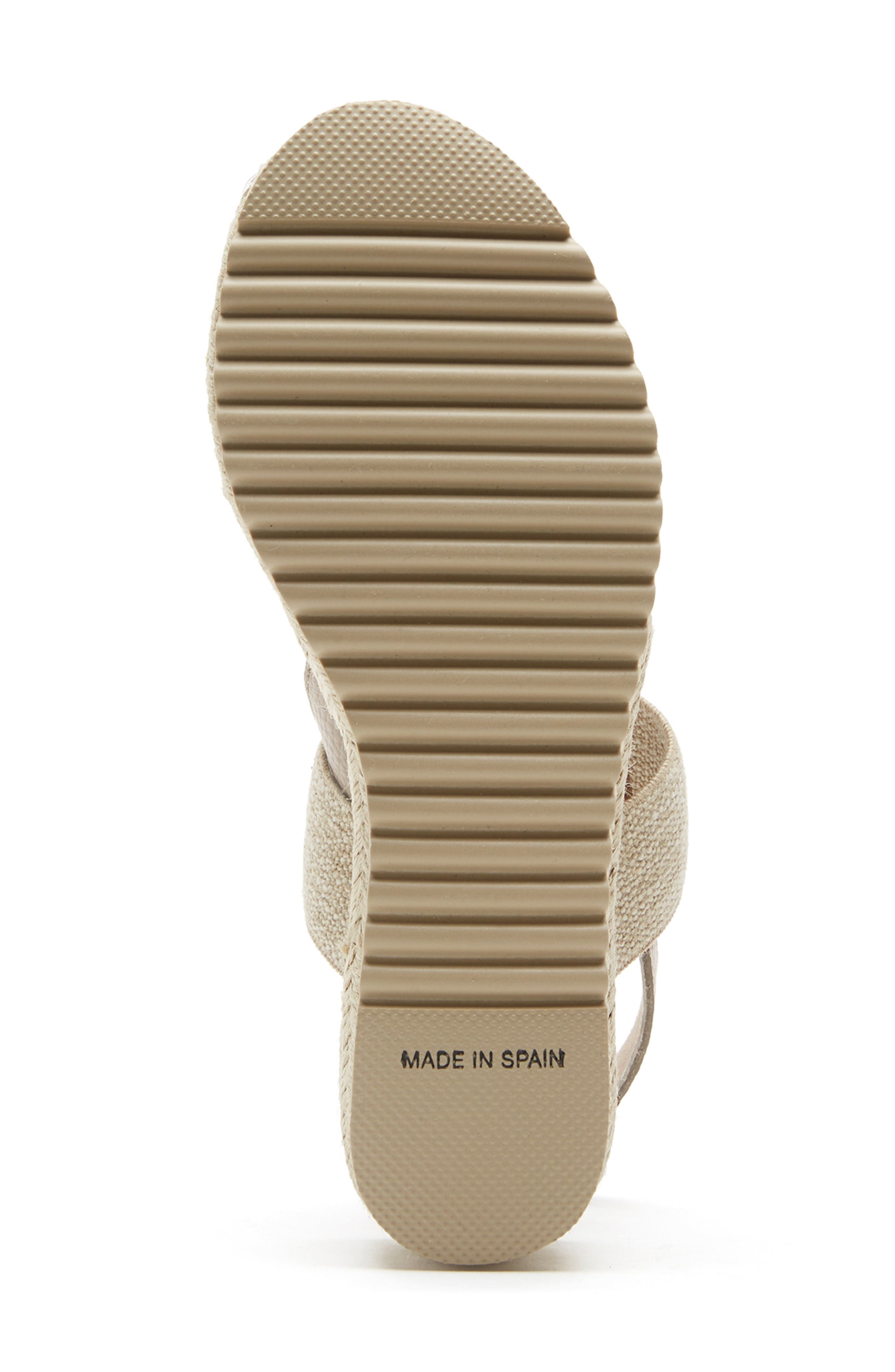 Rica Espadrille Wedge Sandal, Alternate, color, MILK PEBBLE
