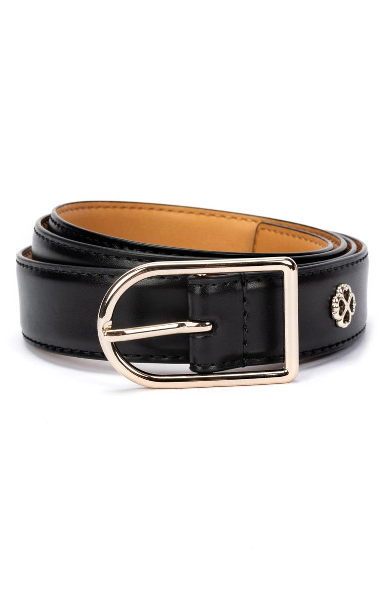 Kate Spade New York leather belt, Main, color,