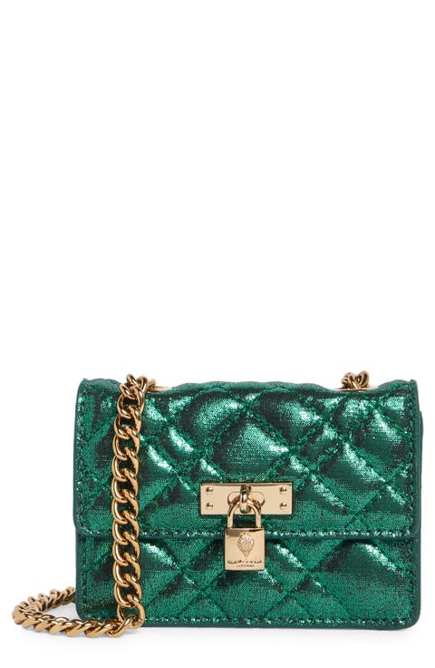 Micro Brixton Quilted Shoulder Bag