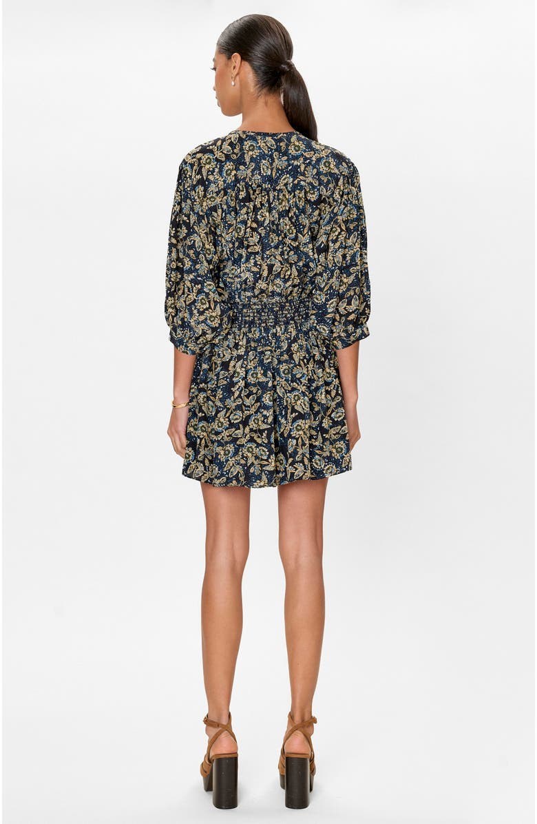 Rebecca Taylor Charlene Dress, Alternate, color, Navy Multi