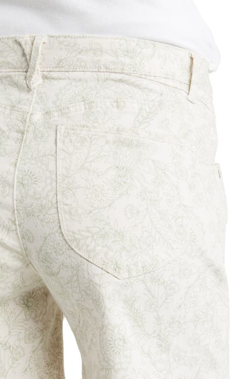 Wit & Wisdom 'ab'solution Floral High Waist Shorts In White