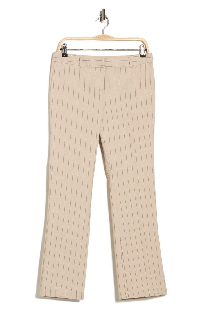 Ari Full Length Pants, Main, color, NATURAL/ BLACK STRIPE