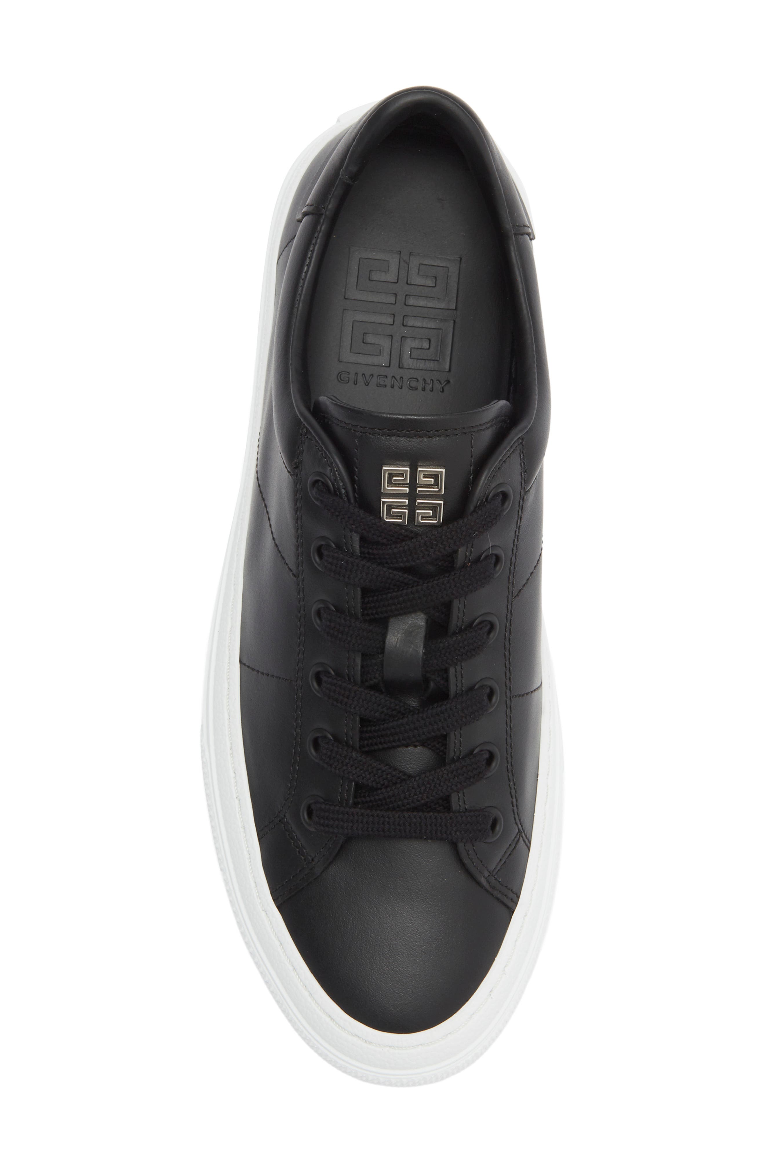 Givenchy City Platform Sneaker, Alternate, color, Black