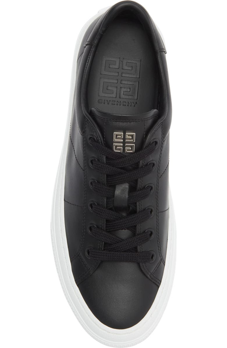 Givenchy City Platform Sneaker, Alternate, color, Black