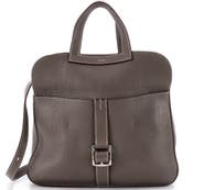 Pre-Owned Hermes Halzan Bag Clemence 31