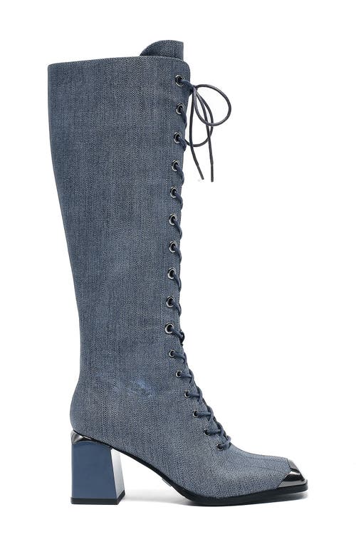 Ninety Union Fuji Cap Toe Boot In Blue