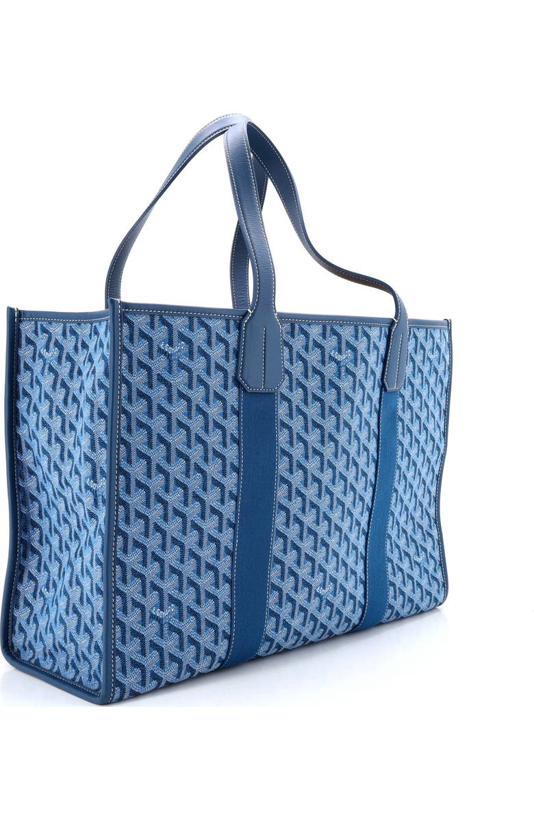 Pre-Owned Goyard Villette Tote Coated Canvas MM, Alternate, color, Blue
