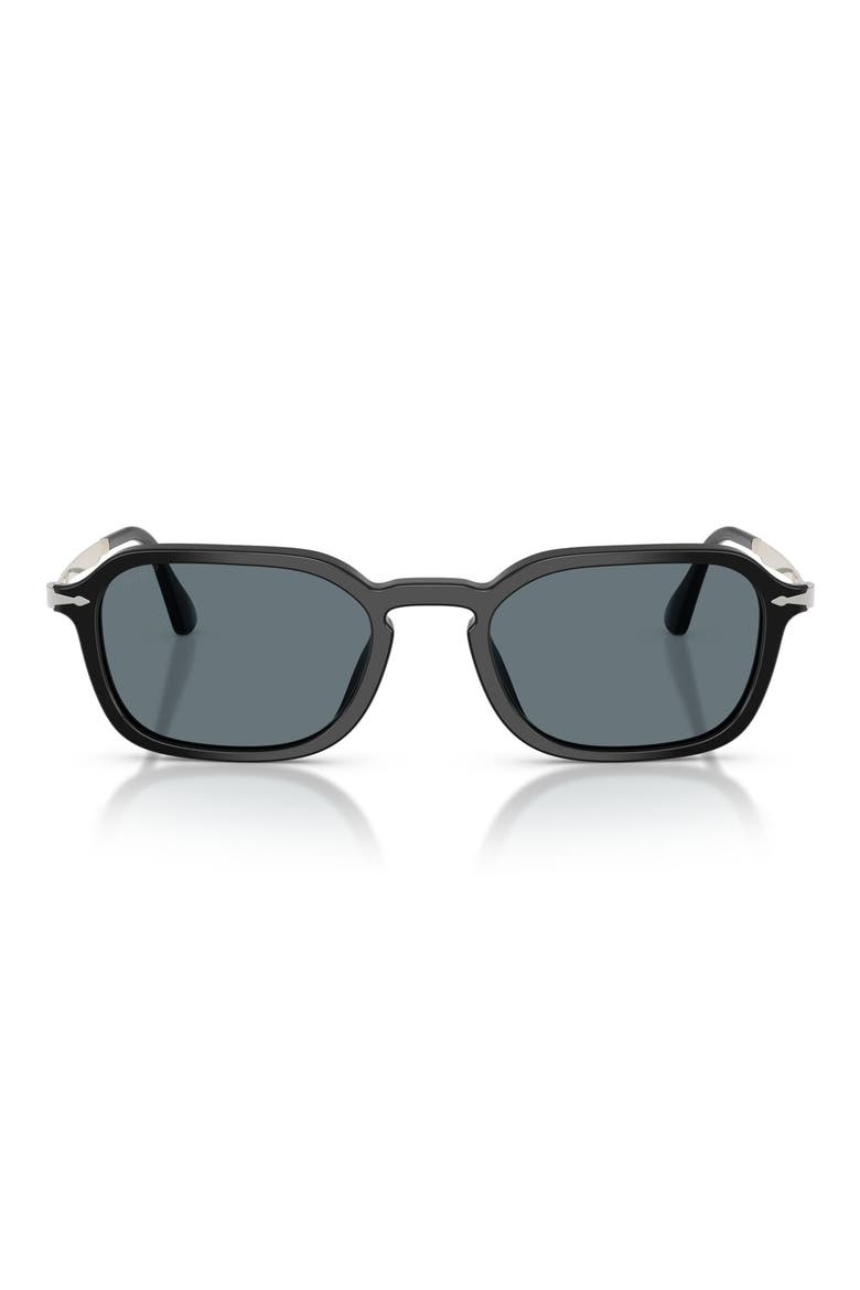 54mm Polarized Phantos Sunglasses, Main, color, BLACK / POLAR DARK GREY