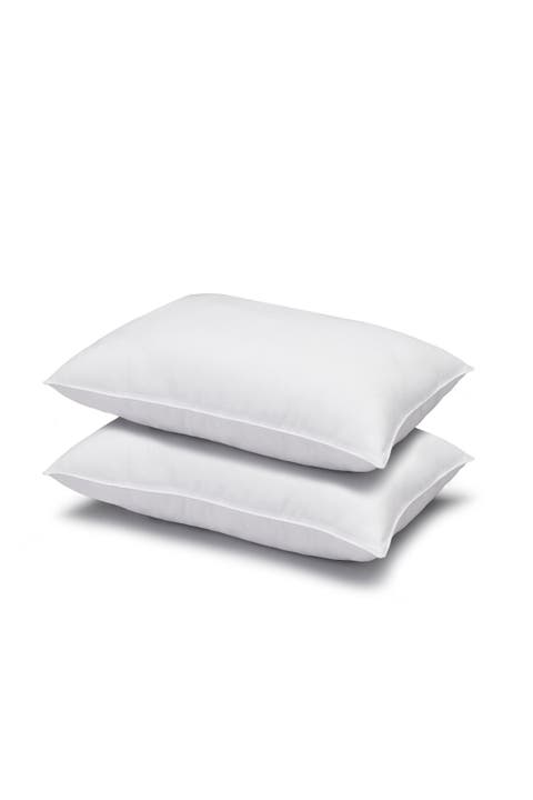 Signature Microfiber Shell Down Alternative Pillow - Set of 2