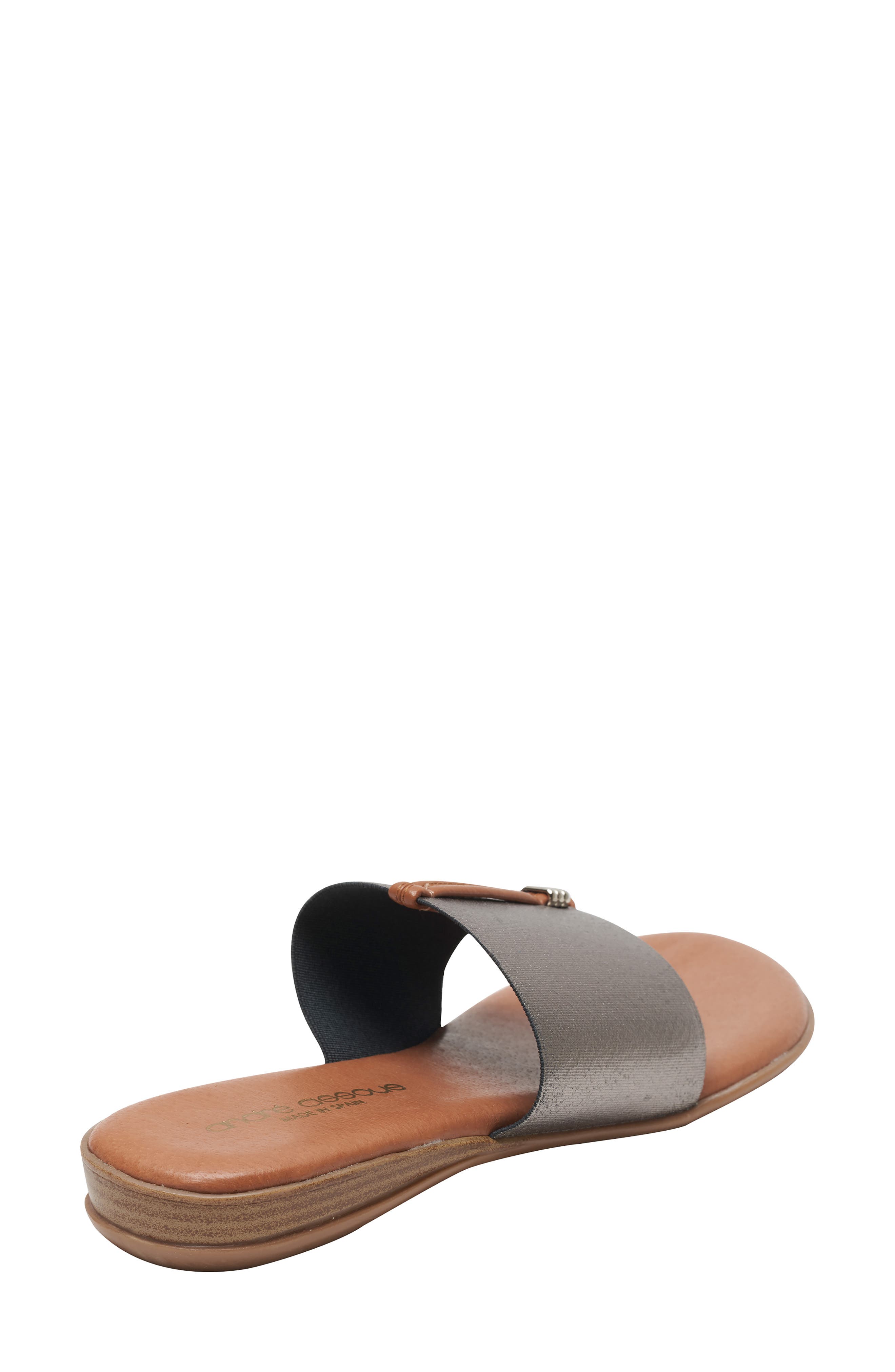 Nice Featherweights™ Slide Sandal, Alternate, color, PEWTER
