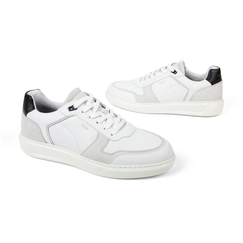 Anthony Veer Acton Court Sneaker, Main, color, White Black Multi