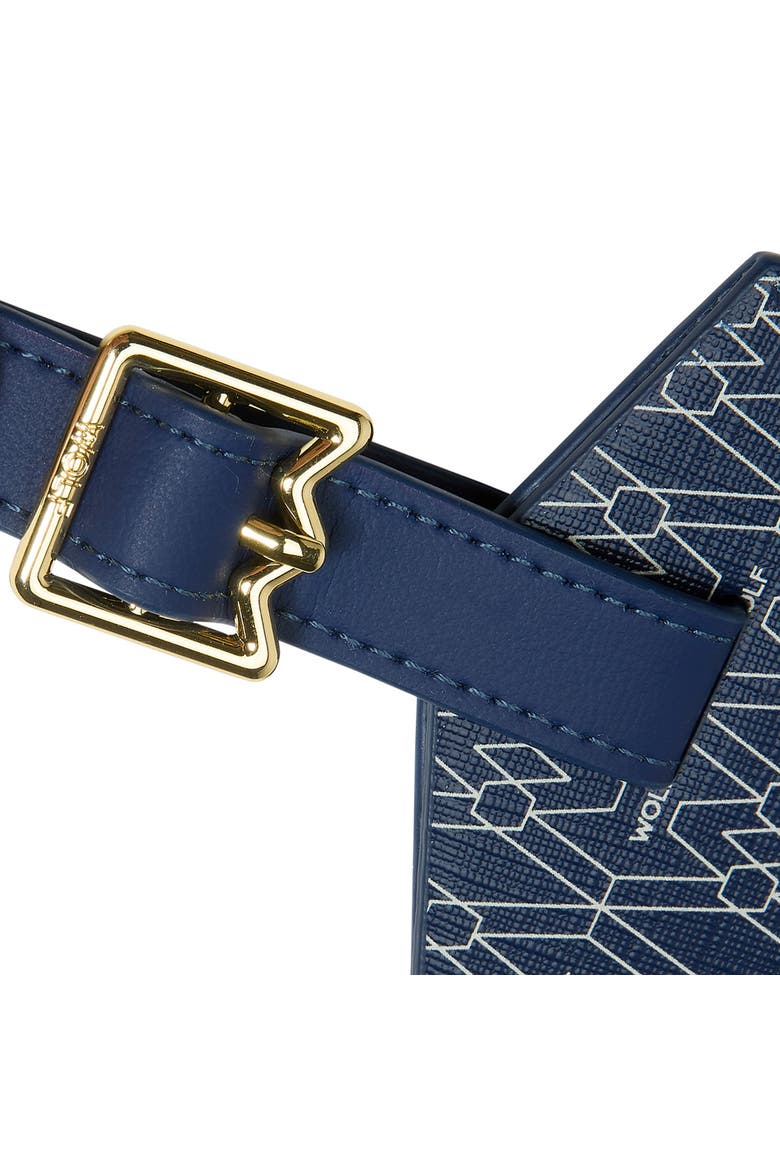 Signature Luggage Tag, Alternate, color, Blue