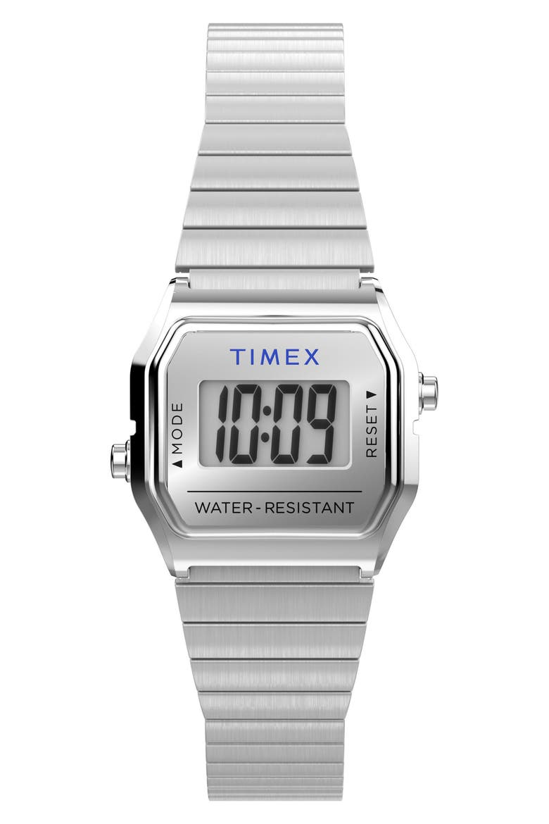 Teeny Tiny Timex Endorsed by Dimepiece Watch, 20mm, Main, color, STAINLESS STEEL