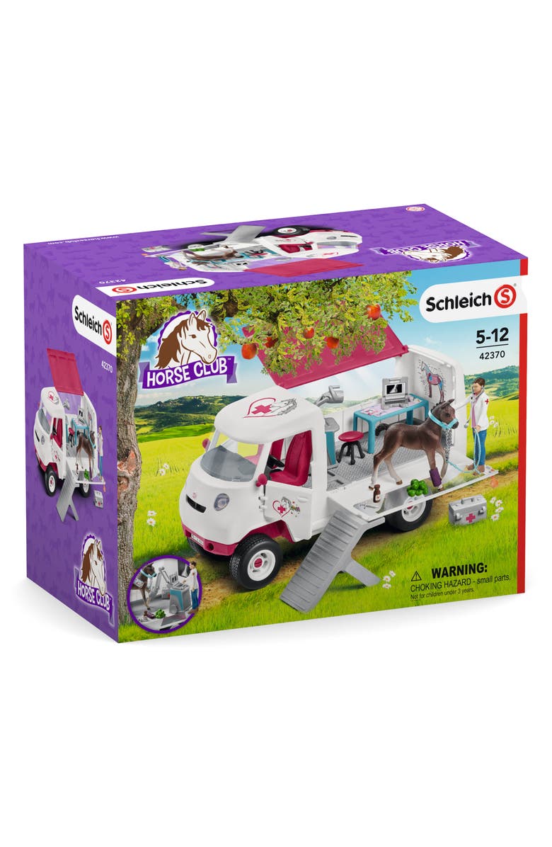 Schleich Horse Club<sup>™</sup> Mobile Vet with Hanoverian Foal Playset, Alternate, color, 