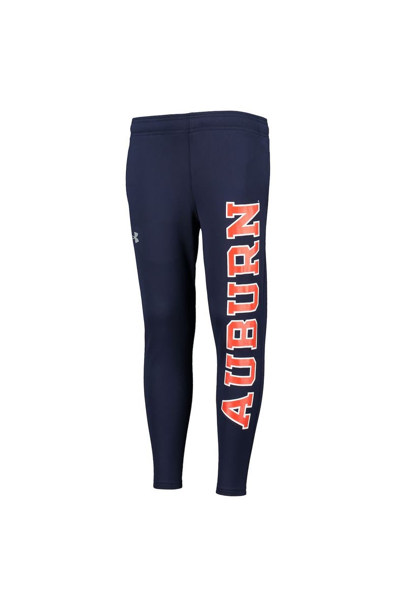 Under Armour Youth Under Armour Navy Auburn Tigers Brawler Pants, Alternate, color,