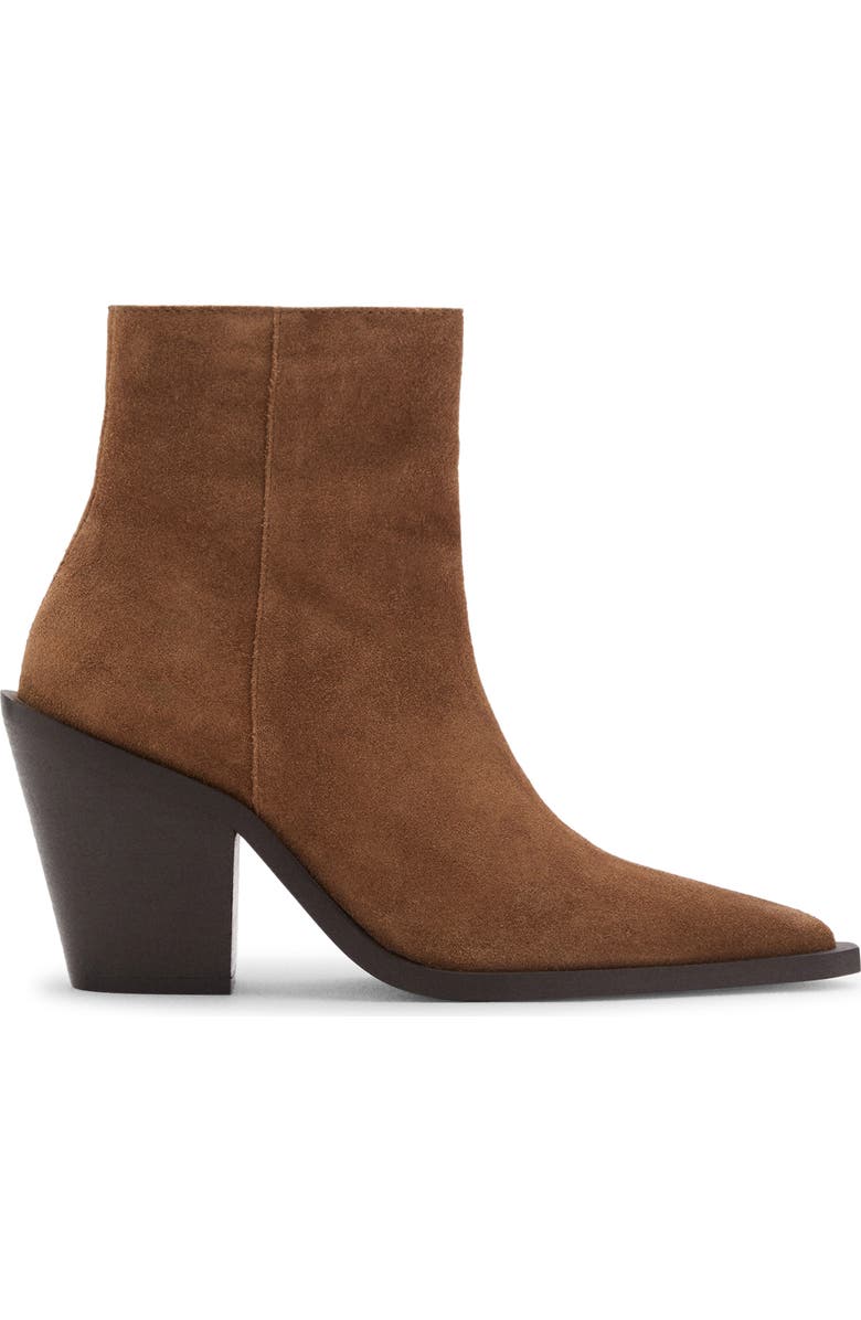 MANGO Pointed Toe Bootie, Alternate, color,