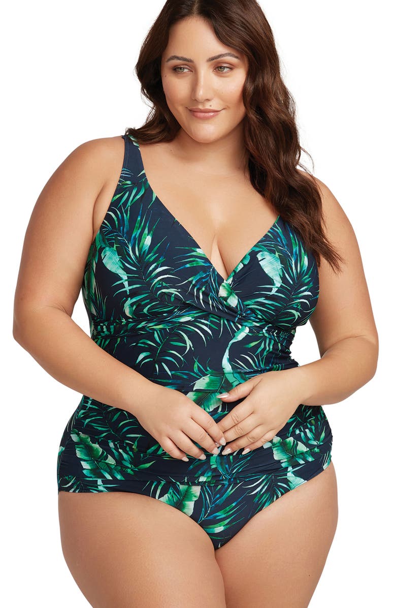 Artesands Palmspiration Delacroix One-Piece Swimsuit, Alternate, color, 