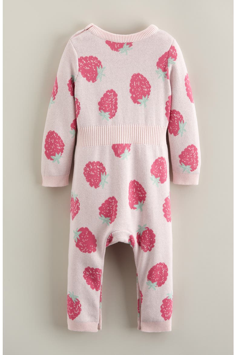 Cotton Sweater Romper, Alternate, color, PINK BALM BERRY TOSS