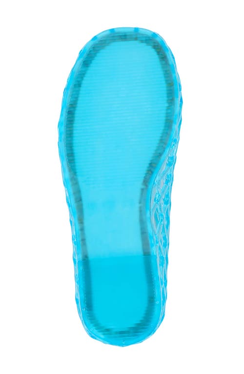 Shop Coconuts By Matisse Marlow Jelly Ballet Flat In Blue