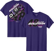HENDRICK MOTORSPORTS TEAM COLLECTION Men's Hendrick Motorsports Team Collection Purple Alex Bowman Car T-Shirt
