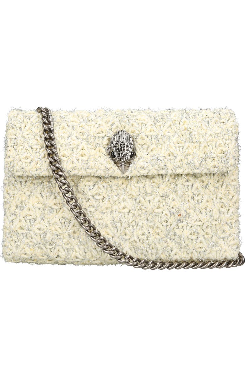 Kurt Geiger London Medium Kensington Tweed Convertible Crossbody Bag, Main, color,