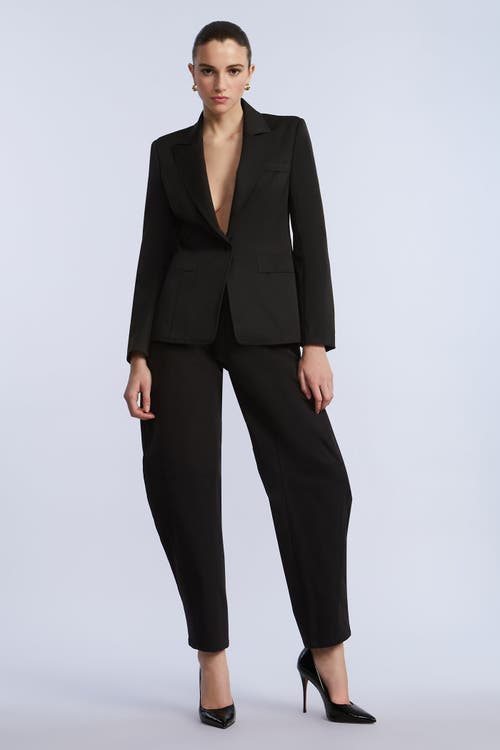 Bcbg Taffeta Twill Blazer In Black