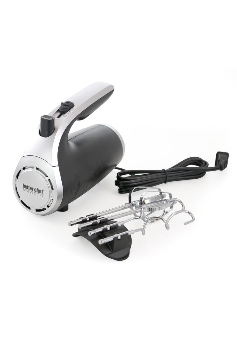 5-Speed 150-Watt Hand Mixer Black w/ Silver Accents, Alternate, color, Black