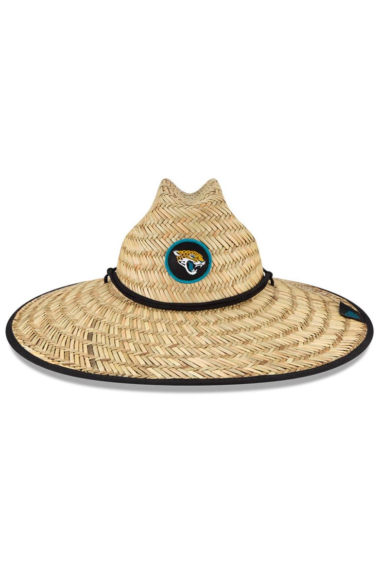 New Era Men's New Era Natural Jacksonville Jaguars NFL Training Camp Official Straw Lifeguard Hat, Alternate, color, Natural