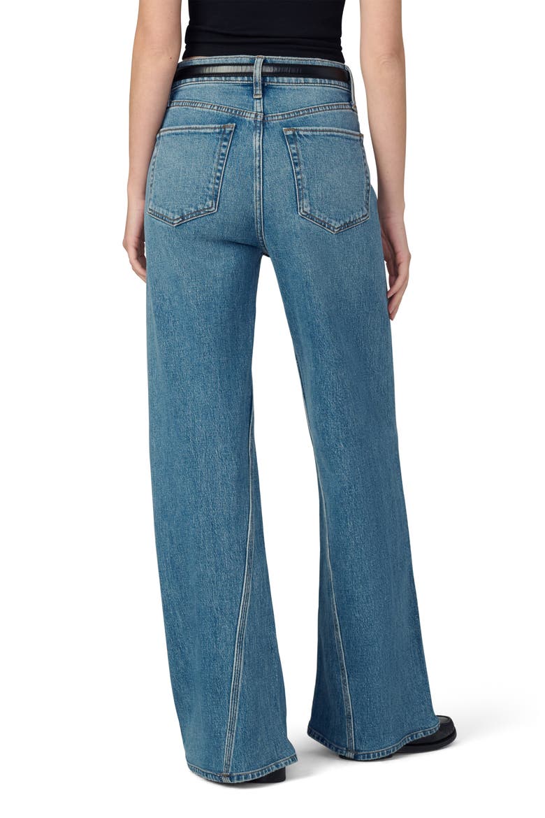 The Mia High Waist Twisted Wide Leg Jeans, Alternate, color, WONDEROUS