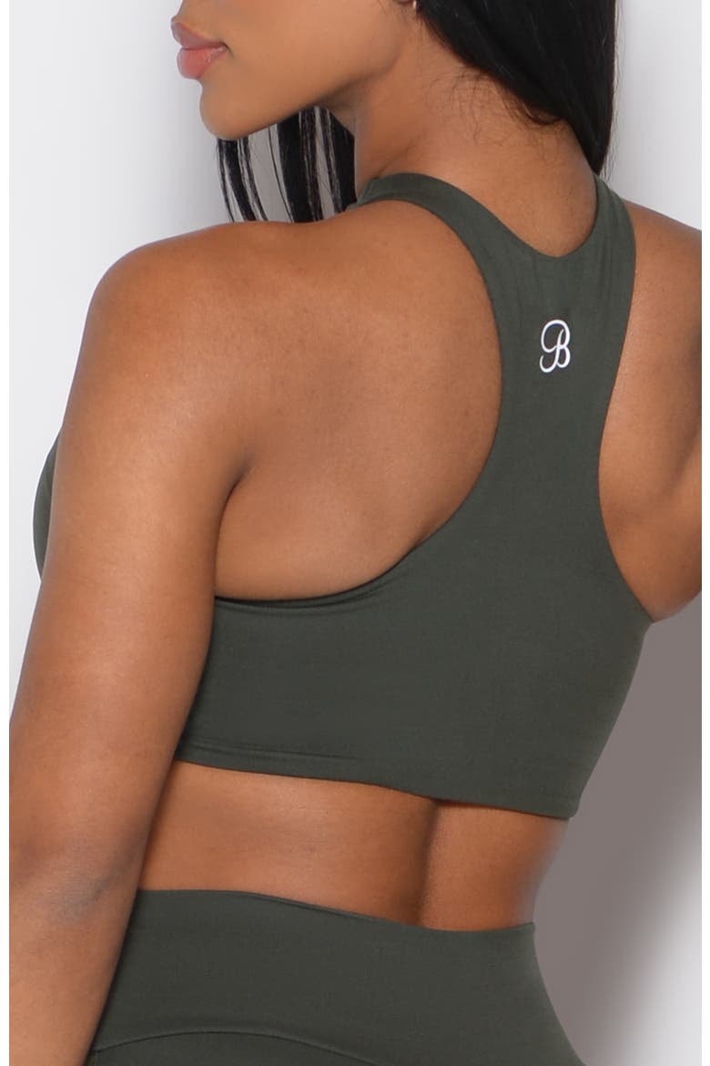 Cross Over Halter Bra, Alternate, color, Deep Ivy