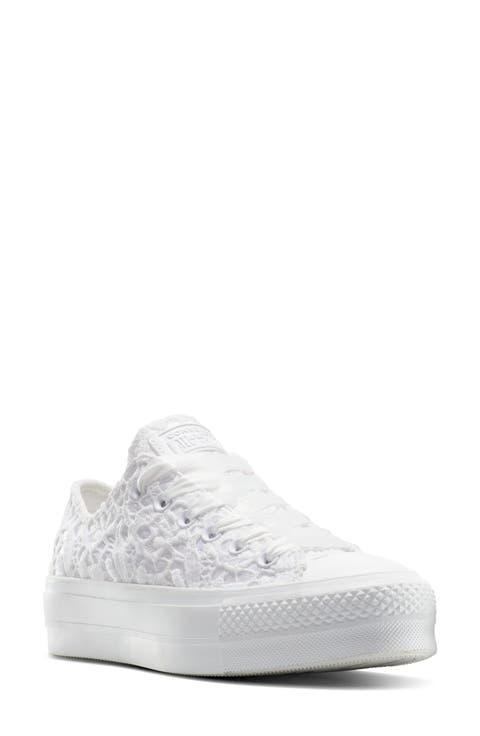 Chuck Taylor® All Star® Woven Platform Sneaker (Women)