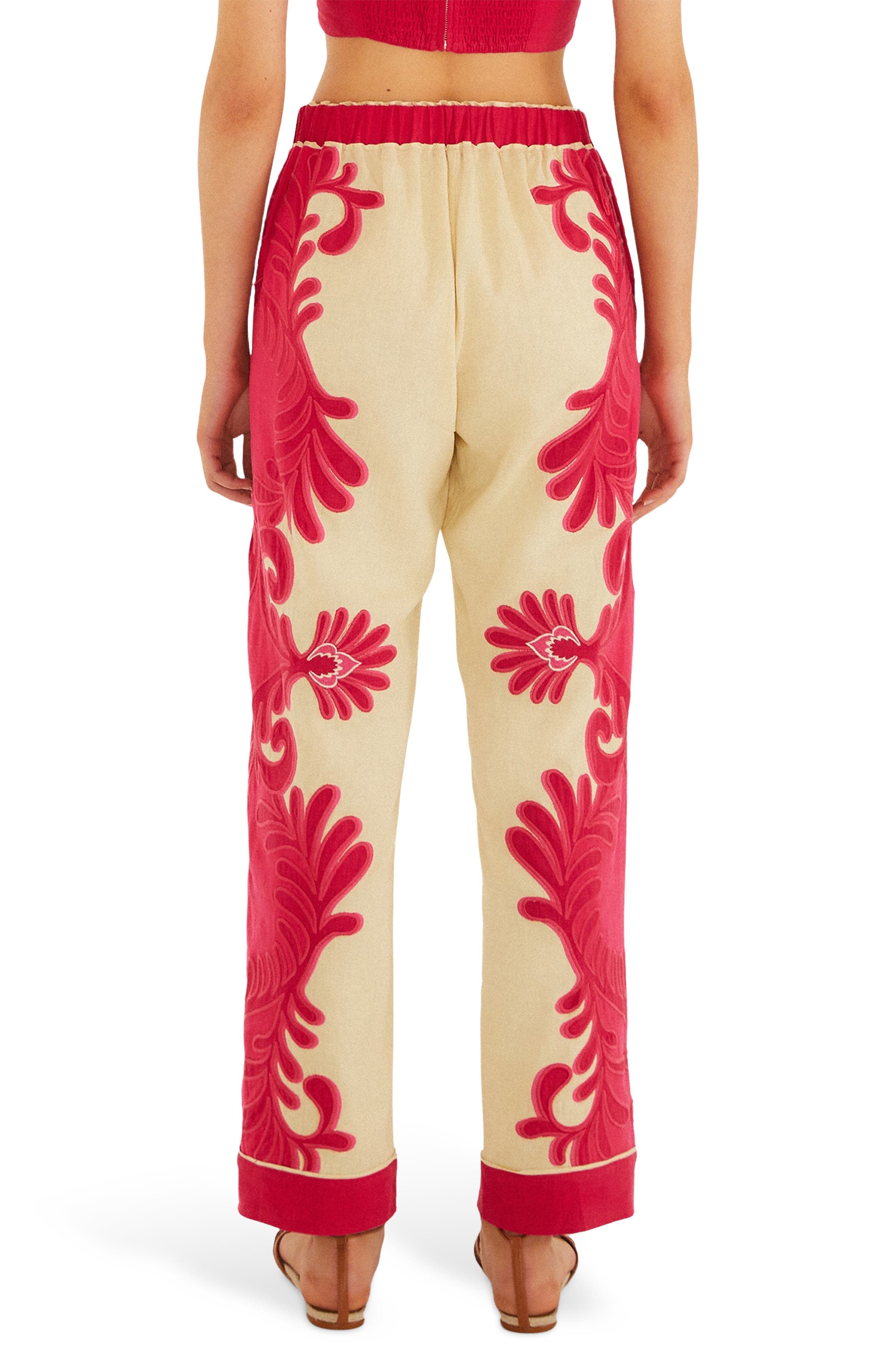Spring Arabesc Cutwork Pants - image 2